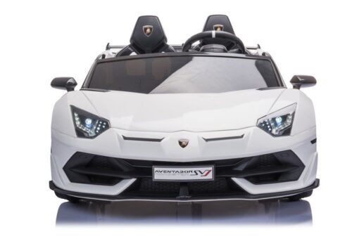 Lamborghini Aventador SX2028 – baltas elektromobilis vaikams