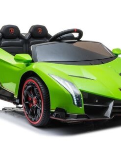 Lamborghini XMX615 elektromobilis vaikams – žalias