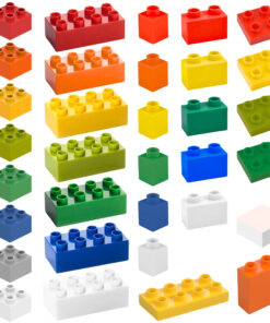MASTERKIDZ STEM 563 dalių konstravimo kaladėlių rinkinys