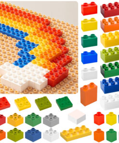 MASTERKIDZ STEM 563 dalių konstravimo kaladėlių rinkinys