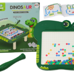 Magnetinė edukacinė dinozaurų lenta vaikams