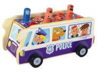 Medinis arkadinis žaidimas „Policijos autobusas“