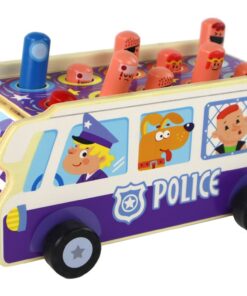 Medinis arkadinis žaidimas „Policijos autobusas“