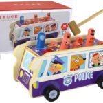 Medinis arkadinis žaidimas „Policijos autobusas“