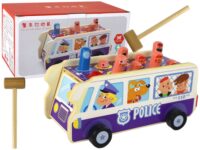 Medinis arkadinis žaidimas „Policijos autobusas“