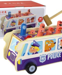 Medinis arkadinis žaidimas „Policijos autobusas“
