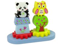 Medinis gyvūnų rūšiuoklis „Pelėda ir Panda“
