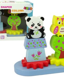 Medinis gyvūnų rūšiuoklis „Pelėda ir Panda“