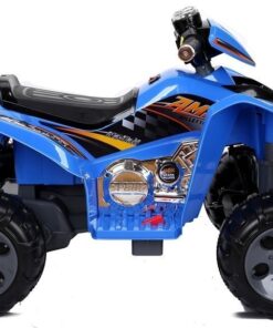 Medium Quad mėlynas – elektrinis keturratis vaikams