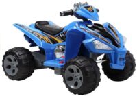 Medium Quad mėlynas – elektrinis keturratis vaikams