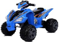 Medium Quad mėlynas – elektrinis keturratis vaikams