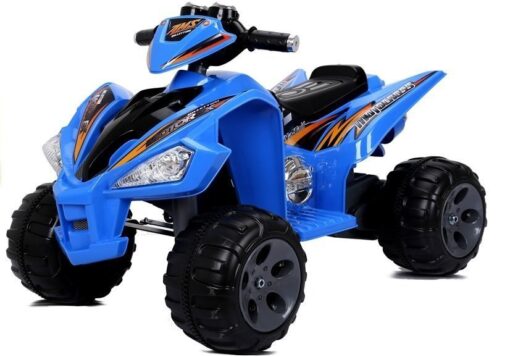 Medium Quad mėlynas – elektrinis keturratis vaikams