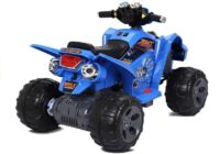 Medium Quad mėlynas – elektrinis keturratis vaikams
