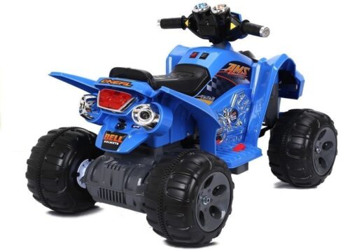 Medium Quad mėlynas – elektrinis keturratis vaikams