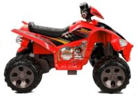 Medium Quad raudonas – elektrinis keturratis vaikams