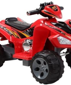 Medium Quad raudonas – elektrinis keturratis vaikams