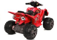 Medium Quad raudonas – elektrinis keturratis vaikams