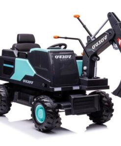 Mėlynas elektrinis ekskavatorius Volvo DK‑VE888 vaikams