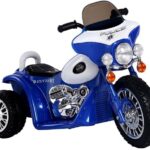 Mėlynas elektrinis motociklas JT568 vaikams