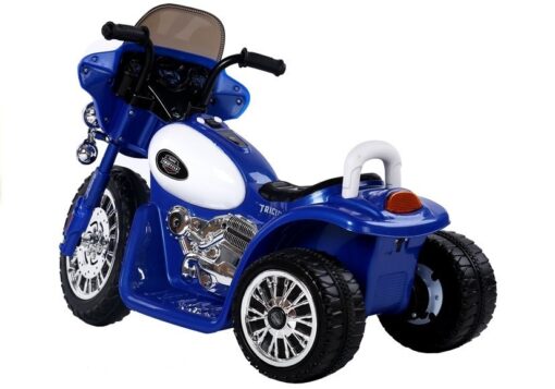 Mėlynas elektrinis motociklas JT568 vaikams