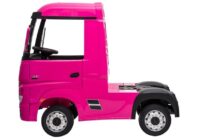 Mercedes Actros HL358 4×4 – rožinis elektrinis sunkvežimis vaikams