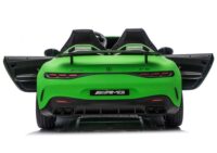 Mercedes GT63 AMG DK‑GT63 – 24V 10Ah – 2×320W „Mute Motor“ – Matinė žalia