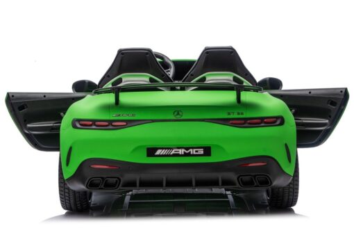 Mercedes GT63 AMG DK‑GT63 – 24V 10Ah – 2×320W „Mute Motor“ – Matinė žalia
