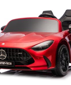 Mercedes GT63 AMG DK‑GT63 – 24V 14Ah – 4×200W – LCD MP4 – Raudonas (lakuotas)
