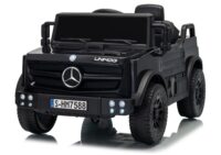 Mercedes Unimog 6V juodas elektromobilis