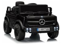Mercedes Unimog 6V juodas elektromobilis