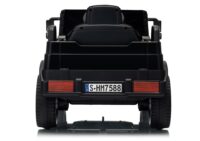 Mercedes Unimog 6V juodas elektromobilis