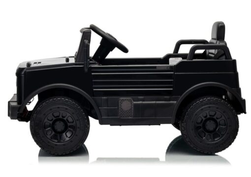 Mercedes Unimog 6V juodas elektromobilis