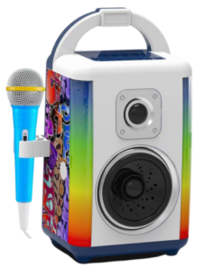 Muzikinė Sound Box kolonėlė su mikrofonu