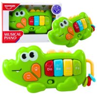 Muzikinis krokodilo pianinas vaikams