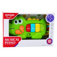 Muzikinis krokodilo pianinas vaikams