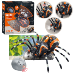 Nuotolinis R/C tarantulas juodas voras