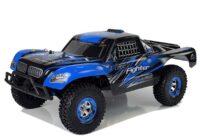 Nuotoliniu būdu valdomas bekelės automobilis FY‑01 4×4 Pick‑Up – mėlynas