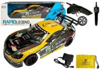 Nuotoliniu būdu valdomas sportinis automobilis 2.4 GHz – geltonas