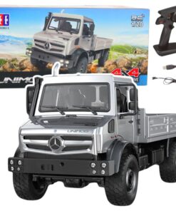 Nuotoliniu būdu valdomas „Unimog 4×4“ bekelės automobilis