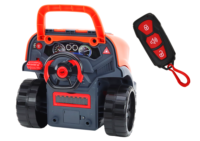 Oranžinis automobilio variklio išardymo rinkinys vaikams
