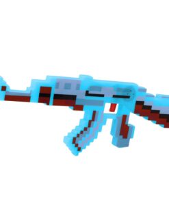 Pikselinė šautuvo replika su garsais ir šviesomis