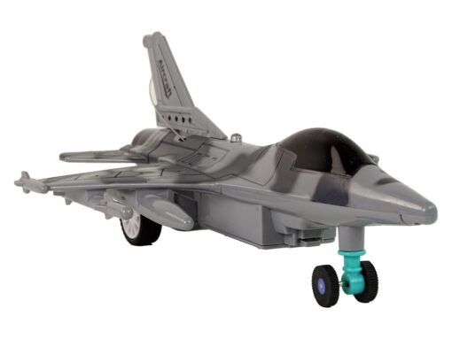 Pilkas nuotoliniu pultu valdomas reaktyvinis lėktuvas