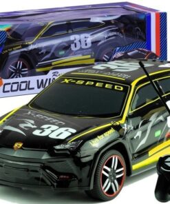 Pilot R/C Sports – juodas sportinis R/C automobilis