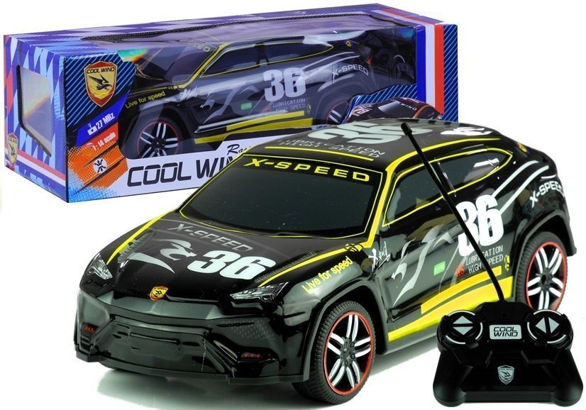 Pilot R/C Sports – juodas sportinis R/C automobilis Pilot R/C Sports – juodas sportinis R/C automobilis