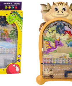 Pinbolas „Dinozaurai & Drakonai“ su stovu – smėlio spalvos