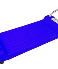 Plastikinės sodo supynės vaikams – tamsiai mėlynos