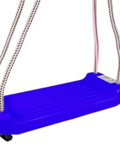 Plastikinės sodo supynės vaikams – tamsiai mėlynos