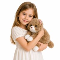 Pliušinė persų katė smėlinė 50 cm