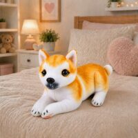 Pliušinis Shiba Inu šuniukas 25 cm