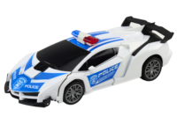 Policijos 2in1 RC robotas–automobilis